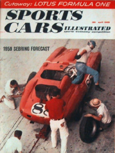 SPORTS CARS ILLUSTRATED 1959 APR - LISTER, MORETTI
